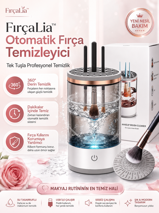 FırçaLia™ Otomatik Fırça Temizleyici